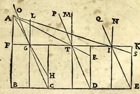 An illustration from Ioan. Baptistae Portae neap. De refractione optices parte, libri nouem (1593)