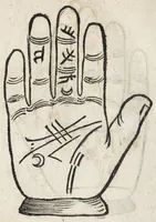 An illustration from Ioannis ab Indagine Introductiones apotelesmaticae in physiognomiam, complexiones hominum, astrologiam naturalem, naturas planetarum : cum periaxiomatibus de faciebus signorum et canonibus de aegritudinibus hominum : omnia nusquam fere eiusmodi tractata compendio .. (1630)