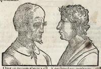 Picture 6 of 25 from Ioannis ab Indagine Introductiones apotelesmaticae in physiognomiam, complexiones hominum, astrologiam naturalem, naturas planetarum : cum periaxiomatibus de faciebus signorum et canonibus de aegritudinibus hominum : omnia nusquam fere eiusmodi tractata compendio .. (1630), leaf 86