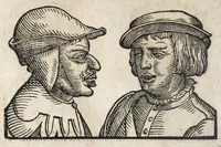 Picture 8 of 25 from Ioannis ab Indagine Introductiones apotelesmaticae in physiognomiam, complexiones hominum, astrologiam naturalem, naturas planetarum : cum periaxiomatibus de faciebus signorum et canonibus de aegritudinibus hominum : omnia nusquam fere eiusmodi tractata compendio .. (1630), leaf 92