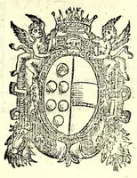 Picture 1 of 2 from Ioannis Baptistae Pinelli Genvensis, In nuptias serenissimorvm hetrvriae principvm, Cosmi Medices, et Mariae Magdalenae Avstriacae, Odae III (1608), leaf 3