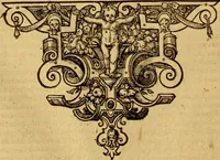 An illustration from Ioannis Calvini Tractatus theologici omnes : in unum volumen certis classibus congesti : quorum aliqui nec latine nec gallicè prius editi fuerunt (1597)