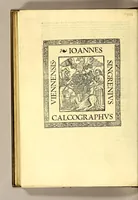 Picture 5 of 5 from Ioannis Camertis Minoritani, artium, et sacrae theologiae doctoris, In .C. Iulii Solini Polyistora enarrationes. : Additus eiusdem Camertis index, tum literarum ordine, tum rerum notabiliu[m] copia, perco[m]modus studiosis (1520), leaf 408