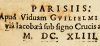 An illustration from Ioannis de Laet Antuerpiani Notæ ad dissertationem Hugonis Grotii De origine gentium Americanarum : et obseruationes aliquot ad meliorem indaginem difficillimæ illius quæstionis (1643)