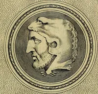 Picture 20 of 169 from Ioannis Fabri Bambergensis ... In imagines illvstrivm ex Fvlvii Vrsini Bibliotheca (1606), leaf 130