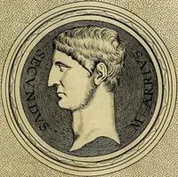 Picture 45 of 169 from Ioannis Fabri Bambergensis ... In imagines illvstrivm ex Fvlvii Vrsini Bibliotheca (1606), leaf 182