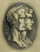 Picture 48 of 169 from Ioannis Fabri Bambergensis ... In imagines illvstrivm ex Fvlvii Vrsini Bibliotheca (1606), leaf 188