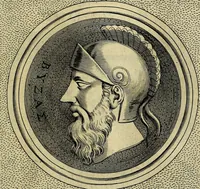 An illustration from Ioannis Fabri Bambergensis ... In imagines illvstrivm ex Fvlvii Vrsini Bibliotheca (1606)