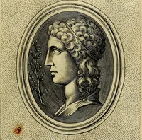 An illustration from Ioannis Fabri Bambergensis ... In imagines illvstrivm ex Fvlvii Vrsini Bibliotheca (1606)