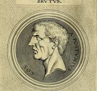 An illustration from Ioannis Fabri Bambergensis ... In imagines illvstrivm ex Fvlvii Vrsini Bibliotheca (1606)