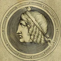 An illustration from Ioannis Fabri Bambergensis ... In imagines illvstrivm ex Fvlvii Vrsini Bibliotheca (1606)
