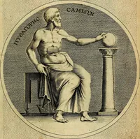 Picture 127 of 169 from Ioannis Fabri Bambergensis ... In imagines illvstrivm ex Fvlvii Vrsini Bibliotheca (1606), leaf 358