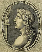 An illustration from Ioannis Fabri Bambergensis ... In imagines illvstrivm ex Fvlvii Vrsini Bibliotheca (1606)