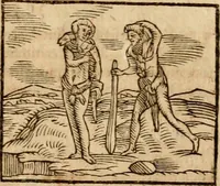 An illustration from Ioannis Pierii Valeriani Bellvnensis Hieroglyphica, sive, De sacris Ægyptiorvm aliarumq gentium literis commentariorum libri LVIII : cum duobus alijs ab eruditissimo viro annexis : accesserunt loco auctarij, Hieroglyphicorum collectanea, ex veteribus & recentioribus auctoribus descripta, & in sex libros digesta : Horapollinis item hieroglyphicorum libri duo, ex postrema Dauidis Hschelij correctione : prætereà eiusdem Pierij declamatiuncula pro barbis sacerdotum, & reliqua opuscula siue poemata omnia (1614)