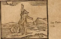 An illustration from Ioannis Pierii Valeriani Bellvnensis Hieroglyphica, sive, De sacris Ægyptiorvm aliarumq gentium literis commentariorum libri LVIII : cum duobus alijs ab eruditissimo viro annexis : accesserunt loco auctarij, Hieroglyphicorum collectanea, ex veteribus & recentioribus auctoribus descripta, & in sex libros digesta : Horapollinis item hieroglyphicorum libri duo, ex postrema Dauidis Hschelij correctione : prætereà eiusdem Pierij declamatiuncula pro barbis sacerdotum, & reliqua opuscula siue poemata omnia (1614)