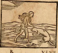 An illustration from Ioannis Pierii Valeriani Bellvnensis Hieroglyphica, sive, De sacris Ægyptiorvm aliarumq gentium literis commentariorum libri LVIII : cum duobus alijs ab eruditissimo viro annexis : accesserunt loco auctarij, Hieroglyphicorum collectanea, ex veteribus & recentioribus auctoribus descripta, & in sex libros digesta : Horapollinis item hieroglyphicorum libri duo, ex postrema Dauidis Hschelij correctione : prætereà eiusdem Pierij declamatiuncula pro barbis sacerdotum, & reliqua opuscula siue poemata omnia (1614)