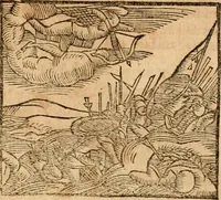 An illustration from Ioannis Pierii Valeriani Bellvnensis Hieroglyphica, sive, De sacris Ægyptiorvm aliarumq gentium literis commentariorum libri LVIII : cum duobus alijs ab eruditissimo viro annexis : accesserunt loco auctarij, Hieroglyphicorum collectanea, ex veteribus & recentioribus auctoribus descripta, & in sex libros digesta : Horapollinis item hieroglyphicorum libri duo, ex postrema Dauidis Hschelij correctione : prætereà eiusdem Pierij declamatiuncula pro barbis sacerdotum, & reliqua opuscula siue poemata omnia (1614)