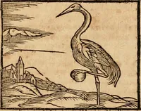 An illustration from Ioannis Pierii Valeriani Bellvnensis Hieroglyphica, sive, De sacris Ægyptiorvm aliarumq gentium literis commentariorum libri LVIII : cum duobus alijs ab eruditissimo viro annexis : accesserunt loco auctarij, Hieroglyphicorum collectanea, ex veteribus & recentioribus auctoribus descripta, & in sex libros digesta : Horapollinis item hieroglyphicorum libri duo, ex postrema Dauidis Hschelij correctione : prætereà eiusdem Pierij declamatiuncula pro barbis sacerdotum, & reliqua opuscula siue poemata omnia (1614)
