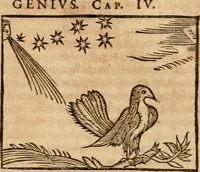 An illustration from Ioannis Pierii Valeriani Bellvnensis Hieroglyphica, sive, De sacris Ægyptiorvm aliarumq gentium literis commentariorum libri LVIII : cum duobus alijs ab eruditissimo viro annexis : accesserunt loco auctarij, Hieroglyphicorum collectanea, ex veteribus & recentioribus auctoribus descripta, & in sex libros digesta : Horapollinis item hieroglyphicorum libri duo, ex postrema Dauidis Hschelij correctione : prætereà eiusdem Pierij declamatiuncula pro barbis sacerdotum, & reliqua opuscula siue poemata omnia (1614)