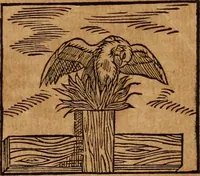 An illustration from Ioannis Pierii Valeriani Bellvnensis Hieroglyphica, sive, De sacris Ægyptiorvm aliarumq gentium literis commentariorum libri LVIII : cum duobus alijs ab eruditissimo viro annexis : accesserunt loco auctarij, Hieroglyphicorum collectanea, ex veteribus & recentioribus auctoribus descripta, & in sex libros digesta : Horapollinis item hieroglyphicorum libri duo, ex postrema Dauidis Hschelij correctione : prætereà eiusdem Pierij declamatiuncula pro barbis sacerdotum, & reliqua opuscula siue poemata omnia (1614)