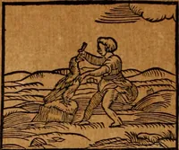 An illustration from Ioannis Pierii Valeriani Bellvnensis Hieroglyphica, sive, De sacris Ægyptiorvm aliarumq gentium literis commentariorum libri LVIII : cum duobus alijs ab eruditissimo viro annexis : accesserunt loco auctarij, Hieroglyphicorum collectanea, ex veteribus & recentioribus auctoribus descripta, & in sex libros digesta : Horapollinis item hieroglyphicorum libri duo, ex postrema Dauidis Hschelij correctione : prætereà eiusdem Pierij declamatiuncula pro barbis sacerdotum, & reliqua opuscula siue poemata omnia (1614)
