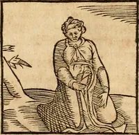 An illustration from Ioannis Pierii Valeriani Bellvnensis Hieroglyphica, sive, De sacris Ægyptiorvm aliarumq gentium literis commentariorum libri LVIII : cum duobus alijs ab eruditissimo viro annexis : accesserunt loco auctarij, Hieroglyphicorum collectanea, ex veteribus & recentioribus auctoribus descripta, & in sex libros digesta : Horapollinis item hieroglyphicorum libri duo, ex postrema Dauidis Hschelij correctione : prætereà eiusdem Pierij declamatiuncula pro barbis sacerdotum, & reliqua opuscula siue poemata omnia (1614)