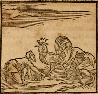 An illustration from Ioannis Pierii Valeriani Bellvnensis Hieroglyphica, sive, De sacris Ægyptiorvm aliarumq gentium literis commentariorum libri LVIII : cum duobus alijs ab eruditissimo viro annexis : accesserunt loco auctarij, Hieroglyphicorum collectanea, ex veteribus & recentioribus auctoribus descripta, & in sex libros digesta : Horapollinis item hieroglyphicorum libri duo, ex postrema Dauidis Hschelij correctione : prætereà eiusdem Pierij declamatiuncula pro barbis sacerdotum, & reliqua opuscula siue poemata omnia (1614)