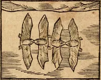 An illustration from Ioannis Pierii Valeriani Bellvnensis Hieroglyphica, sive, De sacris Ægyptiorvm aliarumq gentium literis commentariorum libri LVIII : cum duobus alijs ab eruditissimo viro annexis : accesserunt loco auctarij, Hieroglyphicorum collectanea, ex veteribus & recentioribus auctoribus descripta, & in sex libros digesta : Horapollinis item hieroglyphicorum libri duo, ex postrema Dauidis Hschelij correctione : prætereà eiusdem Pierij declamatiuncula pro barbis sacerdotum, & reliqua opuscula siue poemata omnia (1614)