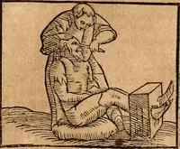 An illustration from Ioannis Pierii Valeriani Bellvnensis Hieroglyphica, sive, De sacris Ægyptiorvm aliarumq gentium literis commentariorum libri LVIII : cum duobus alijs ab eruditissimo viro annexis : accesserunt loco auctarij, Hieroglyphicorum collectanea, ex veteribus & recentioribus auctoribus descripta, & in sex libros digesta : Horapollinis item hieroglyphicorum libri duo, ex postrema Dauidis Hschelij correctione : prætereà eiusdem Pierij declamatiuncula pro barbis sacerdotum, & reliqua opuscula siue poemata omnia (1614)
