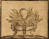 An illustration from Ioannis Pierii Valeriani Bellvnensis Hieroglyphica, sive, De sacris Ægyptiorvm aliarumq gentium literis commentariorum libri LVIII : cum duobus alijs ab eruditissimo viro annexis : accesserunt loco auctarij, Hieroglyphicorum collectanea, ex veteribus & recentioribus auctoribus descripta, & in sex libros digesta : Horapollinis item hieroglyphicorum libri duo, ex postrema Dauidis Hschelij correctione : prætereà eiusdem Pierij declamatiuncula pro barbis sacerdotum, & reliqua opuscula siue poemata omnia (1614)