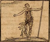 An illustration from Ioannis Pierii Valeriani Bellvnensis Hieroglyphica, sive, De sacris Ægyptiorvm aliarumq gentium literis commentariorum libri LVIII : cum duobus alijs ab eruditissimo viro annexis : accesserunt loco auctarij, Hieroglyphicorum collectanea, ex veteribus & recentioribus auctoribus descripta, & in sex libros digesta : Horapollinis item hieroglyphicorum libri duo, ex postrema Dauidis Hschelij correctione : prætereà eiusdem Pierij declamatiuncula pro barbis sacerdotum, & reliqua opuscula siue poemata omnia (1614)