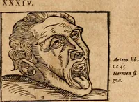 An illustration from Ioannis Pierii Valeriani Bellvnensis Hieroglyphica, sive, De sacris Ægyptiorvm aliarumq gentium literis commentariorum libri LVIII : cum duobus alijs ab eruditissimo viro annexis : accesserunt loco auctarij, Hieroglyphicorum collectanea, ex veteribus & recentioribus auctoribus descripta, & in sex libros digesta : Horapollinis item hieroglyphicorum libri duo, ex postrema Dauidis Hschelij correctione : prætereà eiusdem Pierij declamatiuncula pro barbis sacerdotum, & reliqua opuscula siue poemata omnia (1614)