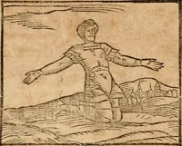 An illustration from Ioannis Pierii Valeriani Bellvnensis Hieroglyphica, sive, De sacris Ægyptiorvm aliarumq gentium literis commentariorum libri LVIII : cum duobus alijs ab eruditissimo viro annexis : accesserunt loco auctarij, Hieroglyphicorum collectanea, ex veteribus & recentioribus auctoribus descripta, & in sex libros digesta : Horapollinis item hieroglyphicorum libri duo, ex postrema Dauidis Hschelij correctione : prætereà eiusdem Pierij declamatiuncula pro barbis sacerdotum, & reliqua opuscula siue poemata omnia (1614)