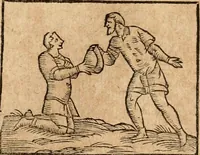 An illustration from Ioannis Pierii Valeriani Bellvnensis Hieroglyphica, sive, De sacris Ægyptiorvm aliarumq gentium literis commentariorum libri LVIII : cum duobus alijs ab eruditissimo viro annexis : accesserunt loco auctarij, Hieroglyphicorum collectanea, ex veteribus & recentioribus auctoribus descripta, & in sex libros digesta : Horapollinis item hieroglyphicorum libri duo, ex postrema Dauidis Hschelij correctione : prætereà eiusdem Pierij declamatiuncula pro barbis sacerdotum, & reliqua opuscula siue poemata omnia (1614)
