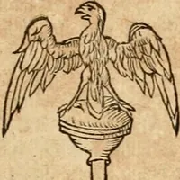 An illustration from Ioannis Pierii Valeriani Bellvnensis Hieroglyphica, sive, De sacris Ægyptiorvm aliarumq gentium literis commentariorum libri LVIII : cum duobus alijs ab eruditissimo viro annexis : accesserunt loco auctarij, Hieroglyphicorum collectanea, ex veteribus & recentioribus auctoribus descripta, & in sex libros digesta : Horapollinis item hieroglyphicorum libri duo, ex postrema Dauidis Hschelij correctione : prætereà eiusdem Pierij declamatiuncula pro barbis sacerdotum, & reliqua opuscula siue poemata omnia (1614)