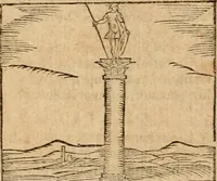 An illustration from Ioannis Pierii Valeriani Bellvnensis Hieroglyphica, sive, De sacris Ægyptiorvm aliarumq gentium literis commentariorum libri LVIII : cum duobus alijs ab eruditissimo viro annexis : accesserunt loco auctarij, Hieroglyphicorum collectanea, ex veteribus & recentioribus auctoribus descripta, & in sex libros digesta : Horapollinis item hieroglyphicorum libri duo, ex postrema Dauidis Hschelij correctione : prætereà eiusdem Pierij declamatiuncula pro barbis sacerdotum, & reliqua opuscula siue poemata omnia (1614)