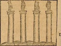 An illustration from Ioannis Pierii Valeriani Bellvnensis Hieroglyphica, sive, De sacris Ægyptiorvm aliarumq gentium literis commentariorum libri LVIII : cum duobus alijs ab eruditissimo viro annexis : accesserunt loco auctarij, Hieroglyphicorum collectanea, ex veteribus & recentioribus auctoribus descripta, & in sex libros digesta : Horapollinis item hieroglyphicorum libri duo, ex postrema Dauidis Hschelij correctione : prætereà eiusdem Pierij declamatiuncula pro barbis sacerdotum, & reliqua opuscula siue poemata omnia (1614)