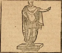 An illustration from Ioannis Pierii Valeriani Bellvnensis Hieroglyphica, sive, De sacris Ægyptiorvm aliarumq gentium literis commentariorum libri LVIII : cum duobus alijs ab eruditissimo viro annexis : accesserunt loco auctarij, Hieroglyphicorum collectanea, ex veteribus & recentioribus auctoribus descripta, & in sex libros digesta : Horapollinis item hieroglyphicorum libri duo, ex postrema Dauidis Hschelij correctione : prætereà eiusdem Pierij declamatiuncula pro barbis sacerdotum, & reliqua opuscula siue poemata omnia (1614)