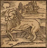 An illustration from Ioannis Pierii Valeriani Bellvnensis Hieroglyphica, sive, De sacris Ægyptiorvm aliarumq gentium literis commentariorum libri LVIII : cum duobus alijs ab eruditissimo viro annexis : accesserunt loco auctarij, Hieroglyphicorum collectanea, ex veteribus & recentioribus auctoribus descripta, & in sex libros digesta : Horapollinis item hieroglyphicorum libri duo, ex postrema Dauidis Hschelij correctione : prætereà eiusdem Pierij declamatiuncula pro barbis sacerdotum, & reliqua opuscula siue poemata omnia (1614)