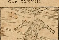 An illustration from Ioannis Pierii Valeriani Bellvnensis Hieroglyphica, sive, De sacris Ægyptiorvm aliarumq gentium literis commentariorum libri LVIII : cum duobus alijs ab eruditissimo viro annexis : accesserunt loco auctarij, Hieroglyphicorum collectanea, ex veteribus & recentioribus auctoribus descripta, & in sex libros digesta : Horapollinis item hieroglyphicorum libri duo, ex postrema Dauidis Hschelij correctione : prætereà eiusdem Pierij declamatiuncula pro barbis sacerdotum, & reliqua opuscula siue poemata omnia (1614)