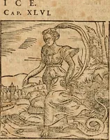 An illustration from Ioannis Pierii Valeriani Bellvnensis Hieroglyphica, sive, De sacris Ægyptiorvm aliarumq gentium literis commentariorum libri LVIII : cum duobus alijs ab eruditissimo viro annexis : accesserunt loco auctarij, Hieroglyphicorum collectanea, ex veteribus & recentioribus auctoribus descripta, & in sex libros digesta : Horapollinis item hieroglyphicorum libri duo, ex postrema Dauidis Hschelij correctione : prætereà eiusdem Pierij declamatiuncula pro barbis sacerdotum, & reliqua opuscula siue poemata omnia (1614)
