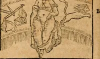 An illustration from Ioannis Pierii Valeriani Bellvnensis Hieroglyphica, sive, De sacris Ægyptiorvm aliarumq gentium literis commentariorum libri LVIII : cum duobus alijs ab eruditissimo viro annexis : accesserunt loco auctarij, Hieroglyphicorum collectanea, ex veteribus & recentioribus auctoribus descripta, & in sex libros digesta : Horapollinis item hieroglyphicorum libri duo, ex postrema Dauidis Hschelij correctione : prætereà eiusdem Pierij declamatiuncula pro barbis sacerdotum, & reliqua opuscula siue poemata omnia (1614)