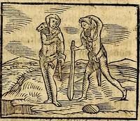 An illustration from Ioannis Pierii Valeriani Bellvnesis Hieroglyphica, sive De sacris Aegypticrvm aliarumq[ue] gentium literis, commentariorum libri LVIII cum duobus alijs ab eruditissimo viro annexis. Accesserunt loco auctarij, Hieroglyphicorum collectanea, ex veteribus & recentioribus auctoribus descripta, & in sex libros digesta. Horapollinis item hieroglyphicorum libri duo, ex postrema Dauidis Hoeschelij correctione. Praetereà eiusdem Pierij declamatiuncula Pro barbis sacerdotum, & reliqua opuscula siue Poemata omnia (1614)
