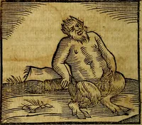 An illustration from Ioannis Pierii Valeriani Bellvnesis Hieroglyphica, sive De sacris Aegypticrvm aliarumq[ue] gentium literis, commentariorum libri LVIII cum duobus alijs ab eruditissimo viro annexis. Accesserunt loco auctarij, Hieroglyphicorum collectanea, ex veteribus & recentioribus auctoribus descripta, & in sex libros digesta. Horapollinis item hieroglyphicorum libri duo, ex postrema Dauidis Hoeschelij correctione. Praetereà eiusdem Pierij declamatiuncula Pro barbis sacerdotum, & reliqua opuscula siue Poemata omnia (1614)