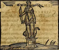 An illustration from Ioannis Pierii Valeriani Bellvnesis Hieroglyphica, sive De sacris Aegypticrvm aliarumq[ue] gentium literis, commentariorum libri LVIII cum duobus alijs ab eruditissimo viro annexis. Accesserunt loco auctarij, Hieroglyphicorum collectanea, ex veteribus & recentioribus auctoribus descripta, & in sex libros digesta. Horapollinis item hieroglyphicorum libri duo, ex postrema Dauidis Hoeschelij correctione. Praetereà eiusdem Pierij declamatiuncula Pro barbis sacerdotum, & reliqua opuscula siue Poemata omnia (1614)