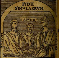 Picture 265 of 293 from Ioannis Pierii Valeriani Bellvnesis Hieroglyphica, sive De sacris Aegypticrvm aliarumq[ue] gentium literis, commentariorum libri LVIII cum duobus alijs ab eruditissimo viro annexis. Accesserunt loco auctarij, Hieroglyphicorum collectanea, ex veteribus & recentioribus auctoribus descripta, & in sex libros digesta. Horapollinis item hieroglyphicorum libri duo, ex postrema Dauidis Hoeschelij correctione. Praetereà eiusdem Pierij declamatiuncula Pro barbis sacerdotum, & reliqua opuscula siue Poemata omnia (1614), leaf 803
