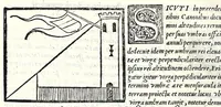 Picture 21 of 25 from Ioannis Taisnier Hannonij De vsu annuli sphaerici libri tres : in quibus quicquid ad geometriae perfectionem requiritur continetur (1550), leaf 38