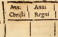 An illustration from Ioannis Tilii Chronicon de regibus Francorum, : à Faramundo usque ad Franciscum primum. Cvi deinceps adivnximvs qvae A' Francisco Primo vsque ad Henricum II. gesta sunt (1569)