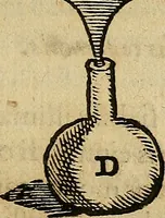 An illustration from Io. Bap. Portae Neopolitani de distillatione lib. IX : quibus certa methodo, multipliciq[ue] artificio, penitioribus naturae arcanis detectis, cuius libet mixti in propria elementa resolutio, perfectè docetur (1608)
