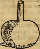 An illustration from Io. Bap. Portae Neopolitani de distillatione lib. IX : quibus certa methodo, multipliciq[ue] artificio, penitioribus naturae arcanis detectis, cuius libet mixti in propria elementa resolutio, perfectè docetur (1608)